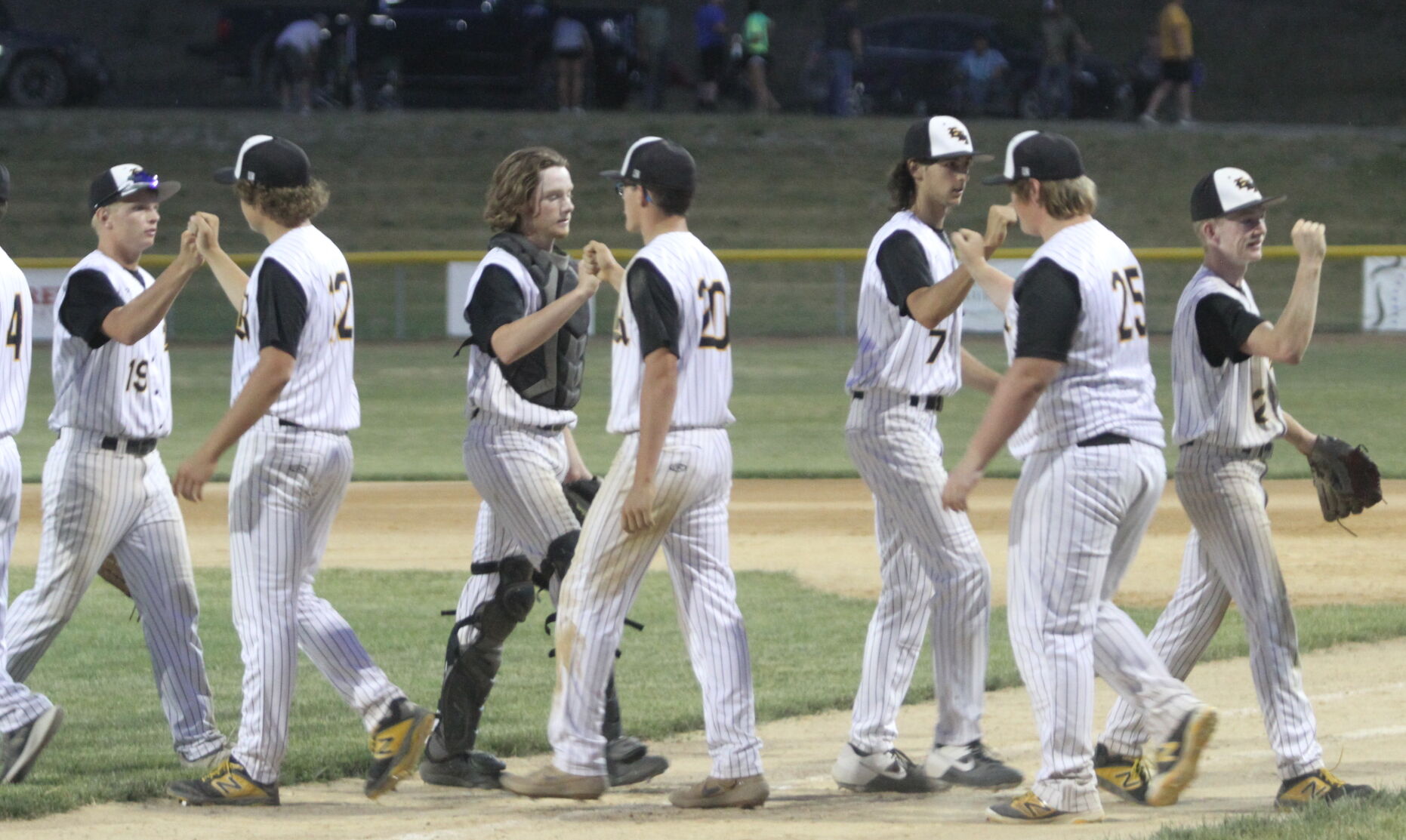 EBF sweeps Golden hawks line.JPG